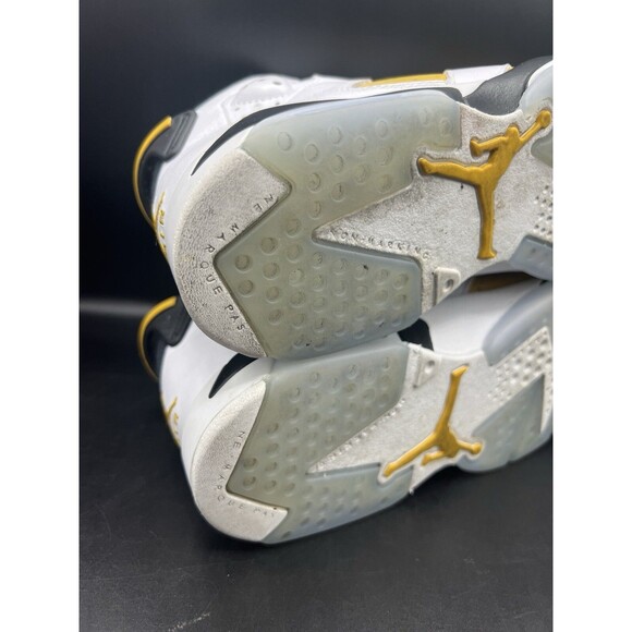 Air Jordan 6 Retro \'Yellow Ochre\' (GS) Size 6Y / Women’s 7.5 (384665-170) USED main image 13